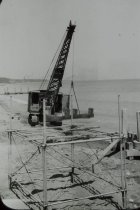 Construction of long concrete pier